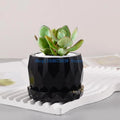 5asd Succulents Flower Pot Mold Round Vase Plaster Cement Molds Holder Mould