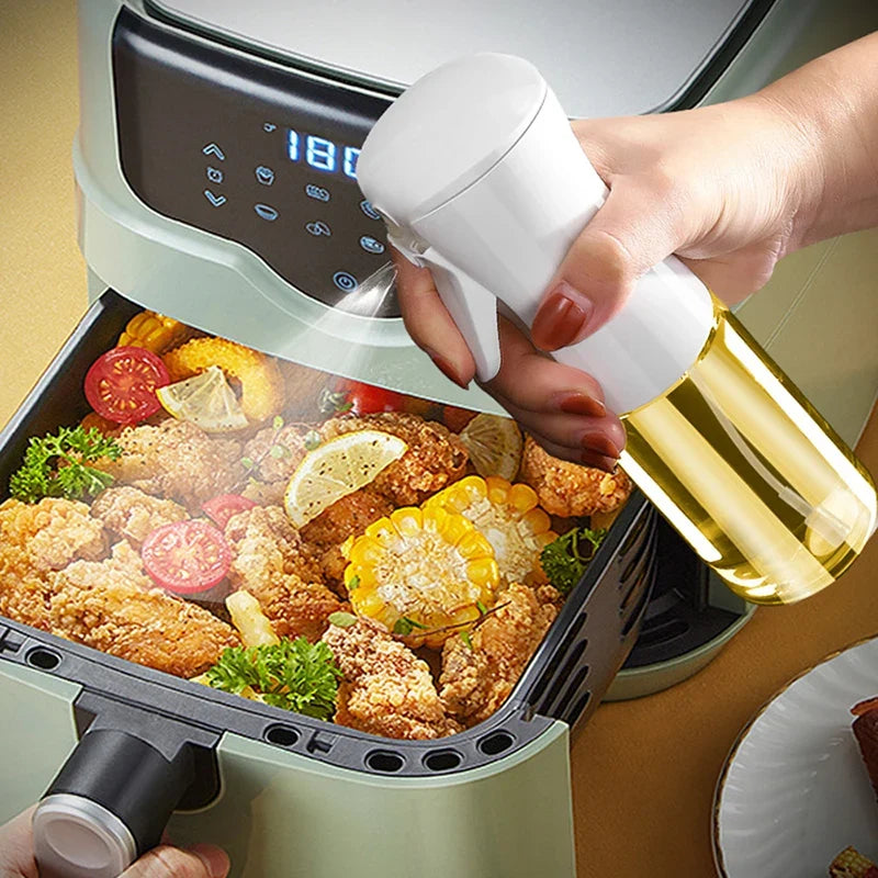 Olive Oil Sprayer Bottle Kitchen high-pressure Sprayer Bottle Leak-proof BBQ Air Fryer Sprayer Oil Camping Cookware Tool