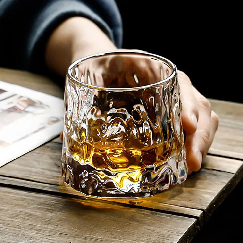 Glass Coffee Cup Whiskey Glass Liquor Spirits Wine Glass Japanese Style Drinking Glasses Transparent Tumbler Glass Mug Bar Cup