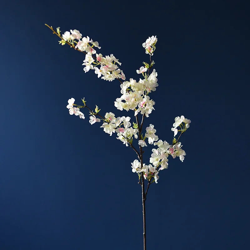 109cm Silk Artificial Flowers Fake Cherry Blossom Long Branch Wedding Arch Party Backdrop Home Wall Decor Accessories Photo Prop