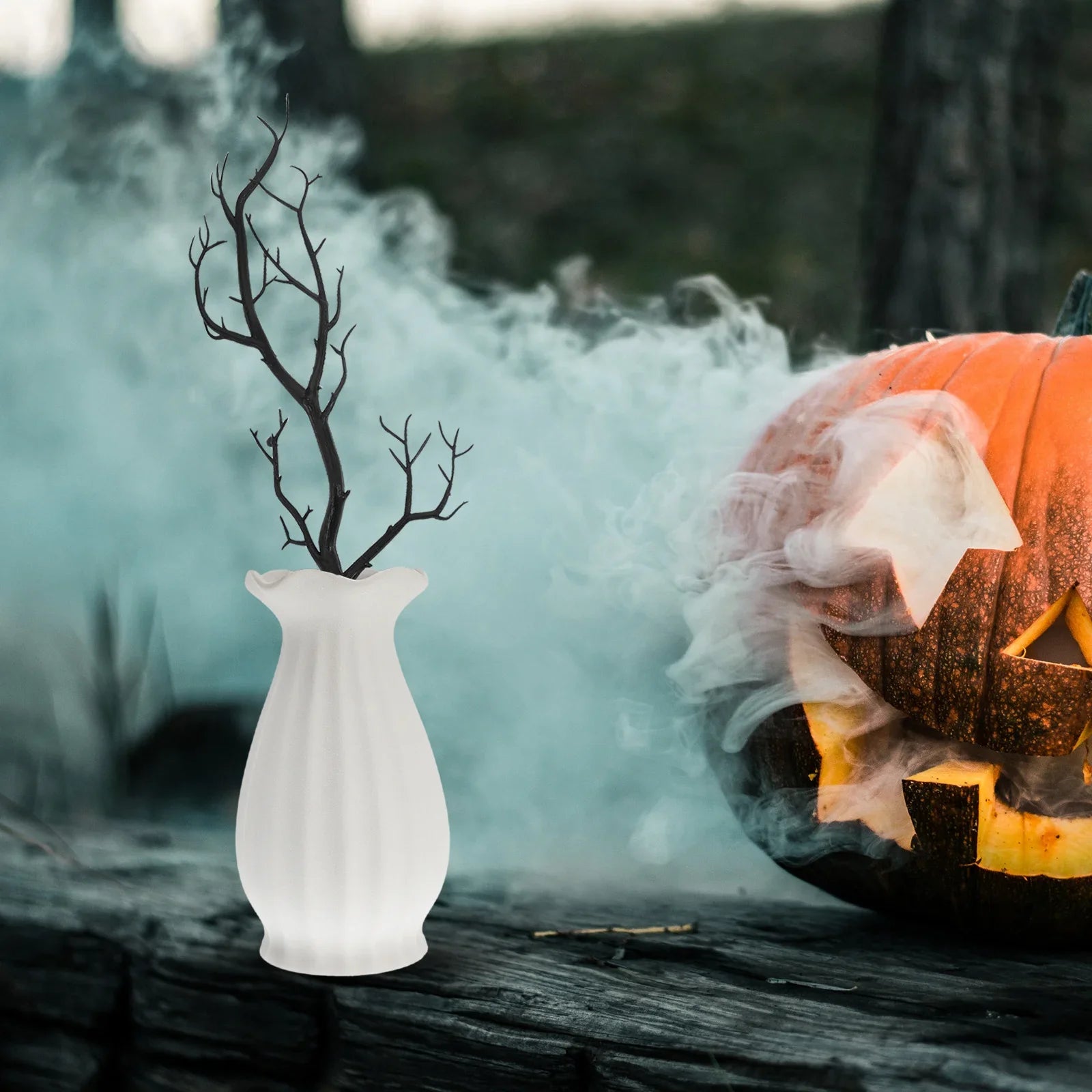 6Pcs Simulation Plastic Dried Tree Branches Artificial Fake Twigs Halloween Home Decoration Vase Centerpiece Party Branches