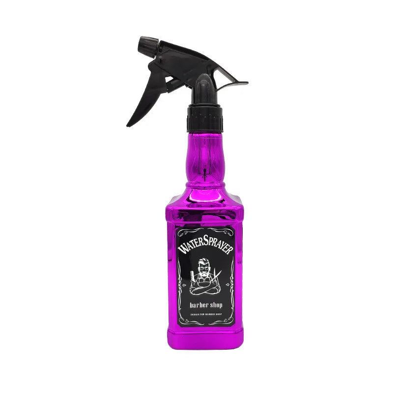 550/500ML Hairdressing Fine Mist Spray Bottle Salon Barber Tools Water Sprayer Barber Professional Electroplating Watering Can