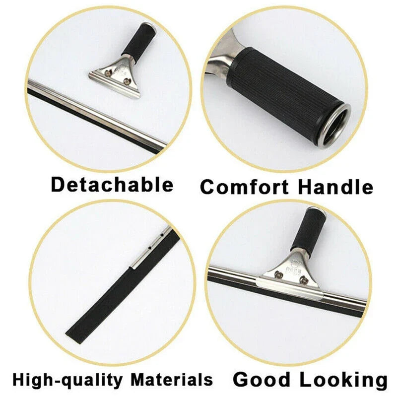 25/35/Cm Car Glass Cleaner Home Shower Bathroom Scraper Window Glass Cleaning Squeegee Blade Water Wiper