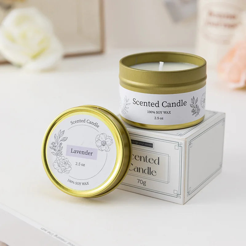 Aromatherapy Candle Jar Candle Smokeless Soy Wax High-end Souvenir Aromatherapy Candle Atmosphere Aromatherapy Ornaments