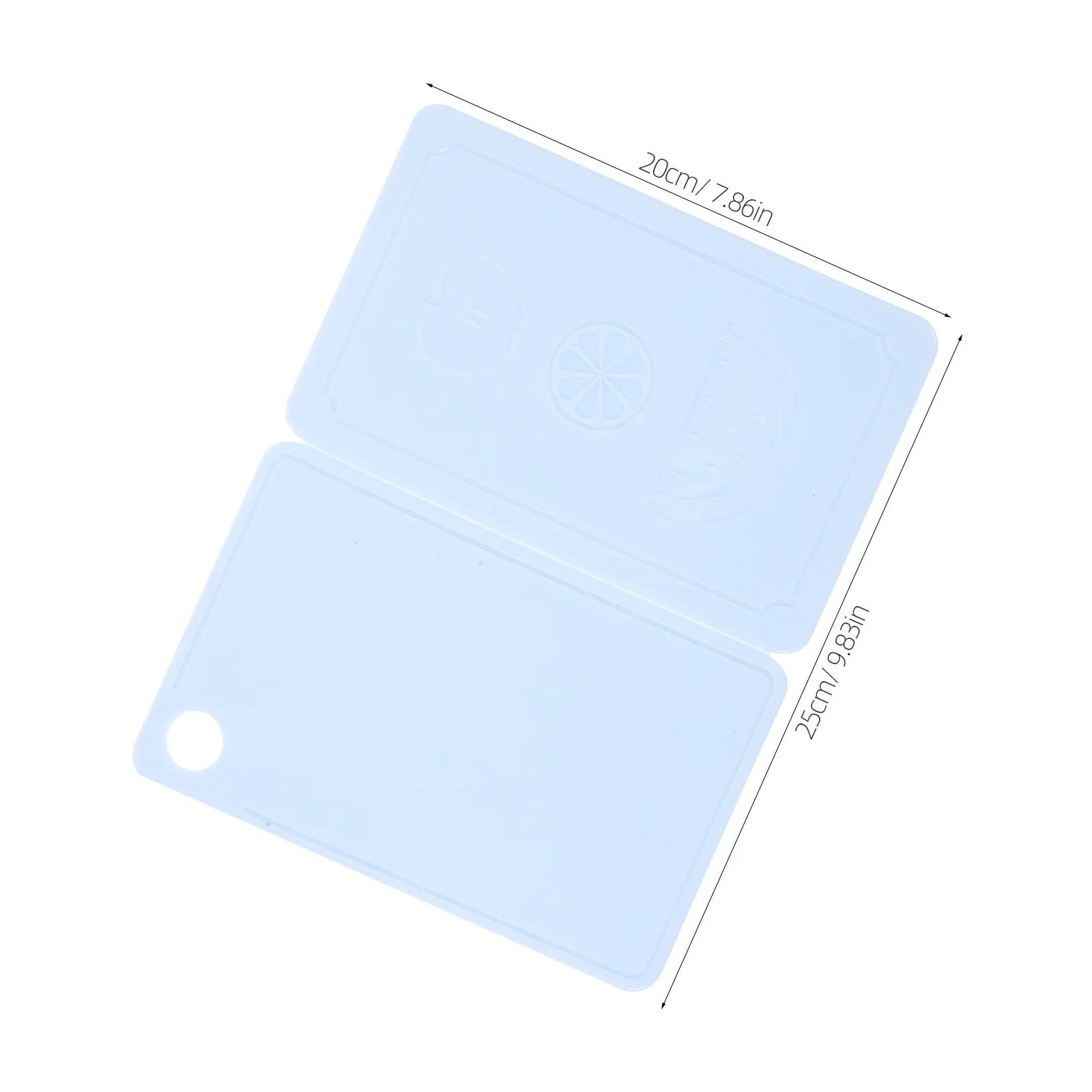 Portable Foldable Chopping Board Lightweight Kitchen Cutting Board for Outdoor Travel Camping Fruit Vegetable Cutting