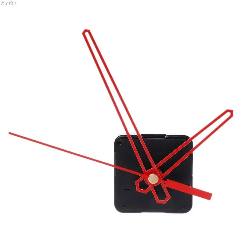 Clock Movement Mechanism Hands Wall Repair Tool Parts Silent Set DIY Red 41#