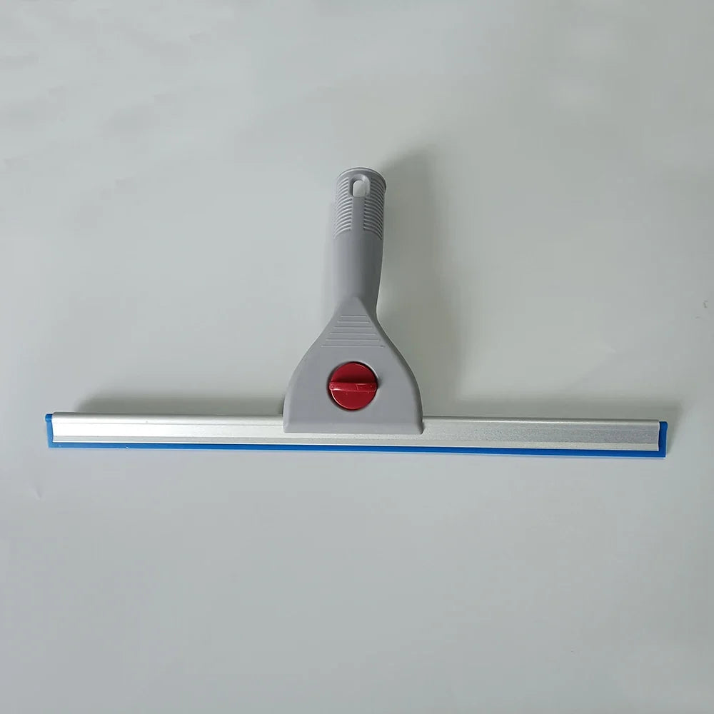 15/25/35/45cm Blue Water Wiper Rubber Squeegee Window Cleaner for Bathroom Supermarket Car House Shower Glass Screens Clean B51
