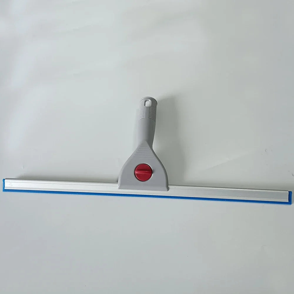 15/25/35/45cm Blue Water Wiper Rubber Squeegee Window Cleaner for Bathroom Supermarket Car House Shower Glass Screens Clean B51