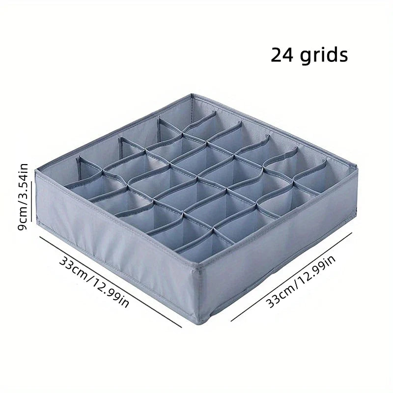 Organizer Socks Storage Box Drawer Organizers Cabinet Wardrobe Clothes Underwear Socks Bra Pants Clothing Bedroom Storage Boxes