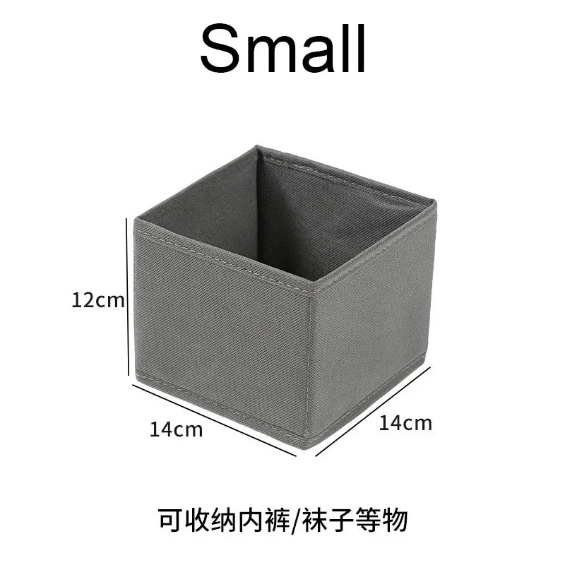 Drawer Organizer Non-woven Fabric Clothes Underwear Wardrobe Organizers Dividers Foldable Dresser Socks Closet Storage Baskets