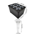 Hydroponics Growing System Kit 6-Holes Cultivation System Garden Cultivation Box For Vegetables Flowers Fruits Indoor Outdoor