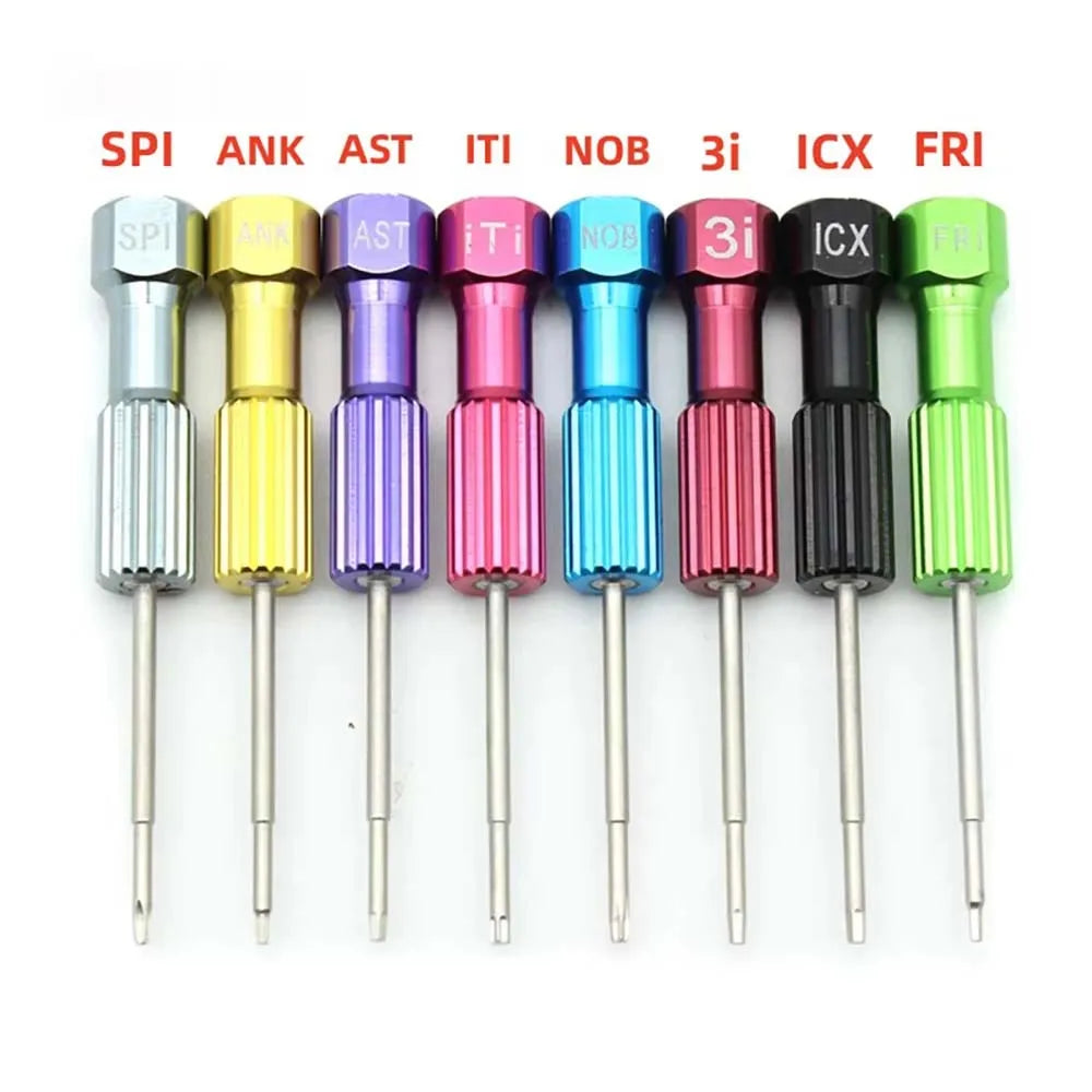 GULPOOE 1Pcs Dental Stainless Steel Implant Screw Driver Dentistry Tool Kit For Implantation High Quality Implants Drilling Tool