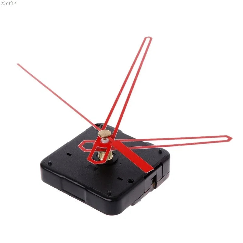 Clock Movement Mechanism Hands Wall Repair Tool Parts Silent Set DIY Red 41#