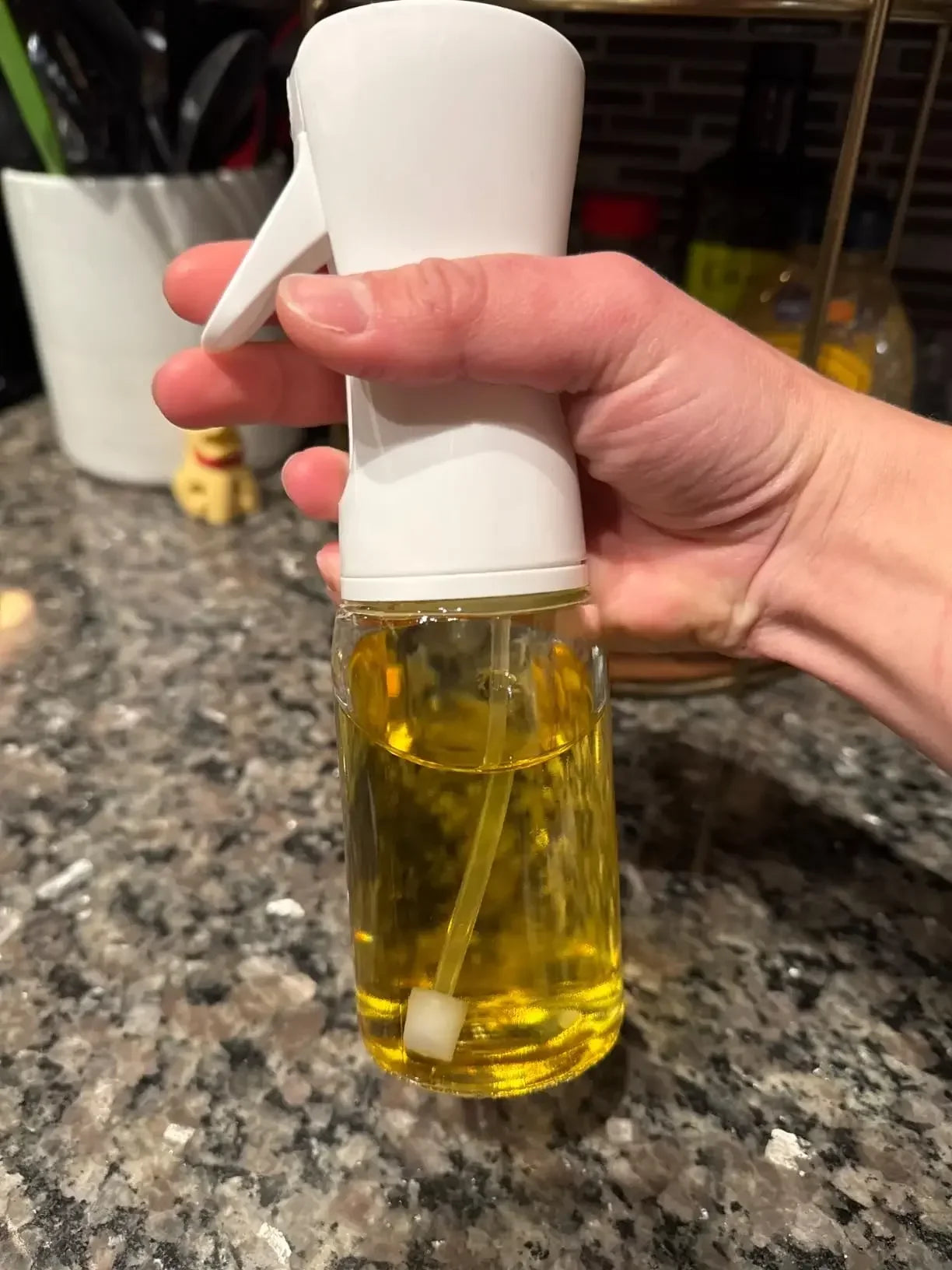 200ml 300ml 500ml Oil Spray Bottle Kitchen Cooking Olive Oil Dispenser Camping BBQ Baking Vinegar Soy Sauce Sprayer Containers