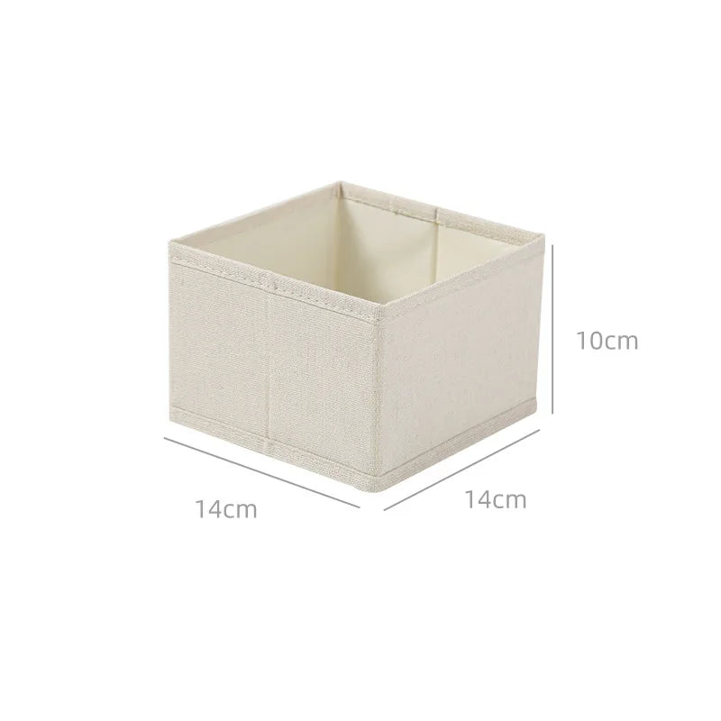 Clothes Organizer Storage Box Underwear Bra Socks Cabinet Drawer Organizer T-Shirt Storage Basket Wardrobe Storage Organizers