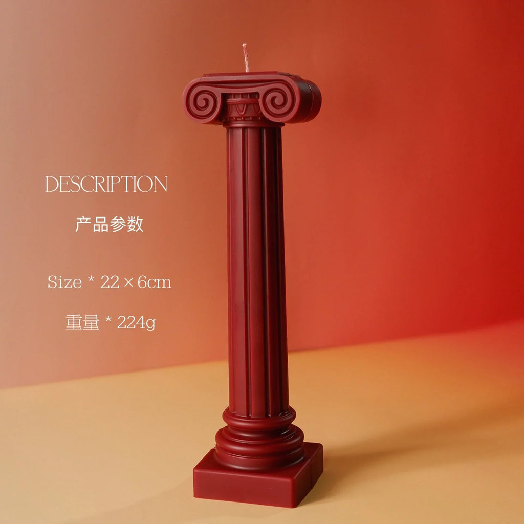 French Vermilion Handmade Aromatherapy Candles, Romantic Atmosphere Decoration For Home Dining Tables, Wedding Gifts