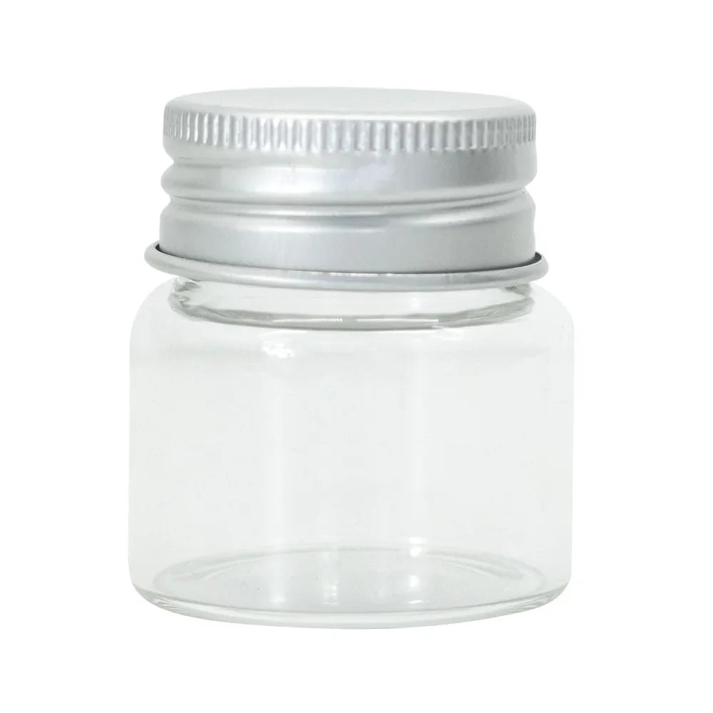 HONEYPUFF 1pc 56ml Glass Bottle Spice Tank Sealing Container Vial Jar