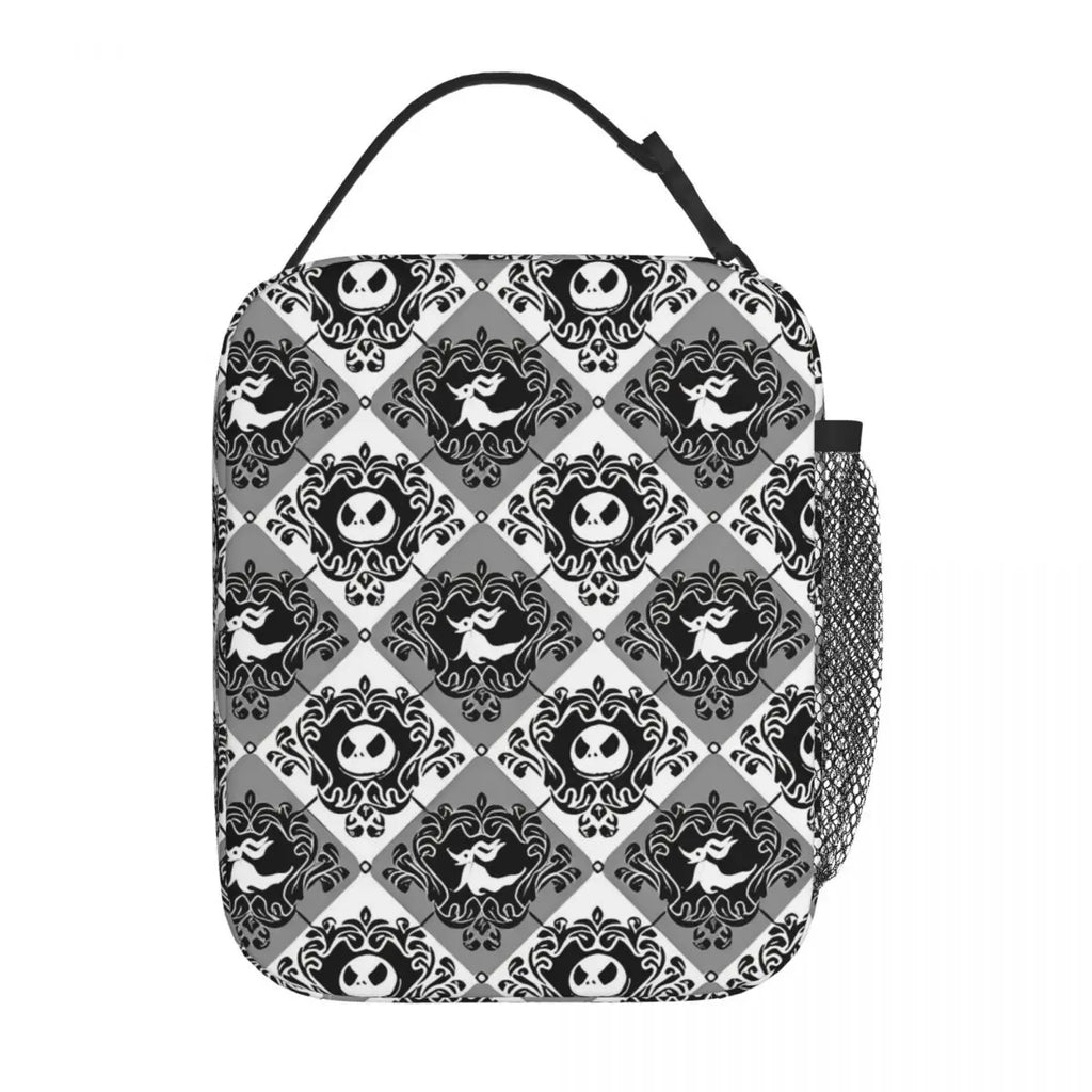 The Nightmare Before Christmas Stuff Insulated Lunch Bags Large Reusable Cooler Bag Tote Lunch Box