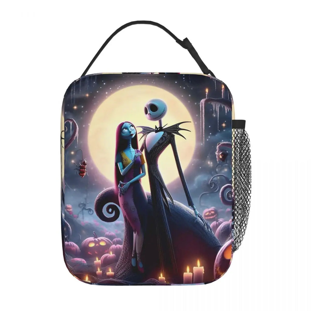 The Nightmare Before Christmas Stuff Insulated Lunch Bags Large Reusable Cooler Bag Tote Lunch Box