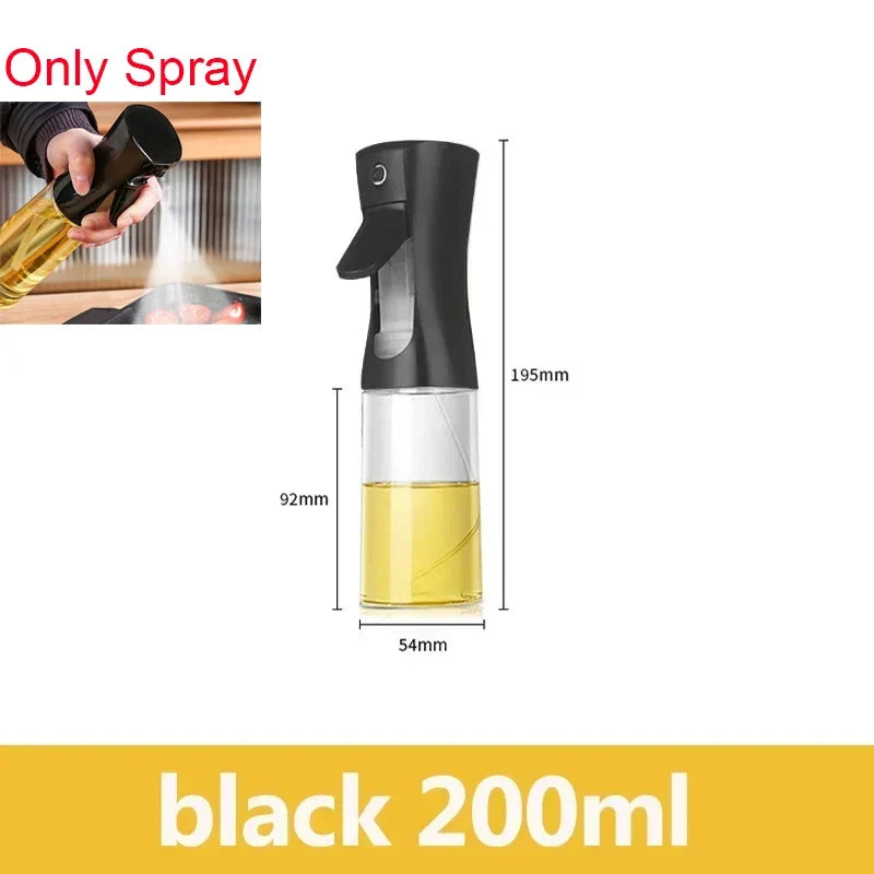Spray Oil Sprayer Oil Cruet Spray Dual Purpose Kitchen Oils Spray Olive Oil Sprays Bottle Air Fryer Salad  BBQ Kitchen Baking