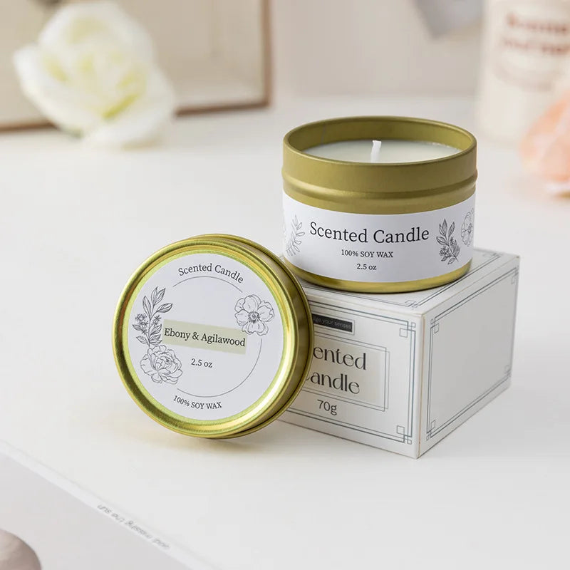 Aromatherapy Candle Jar Candle Smokeless Soy Wax High-end Souvenir Aromatherapy Candle Atmosphere Aromatherapy Ornaments