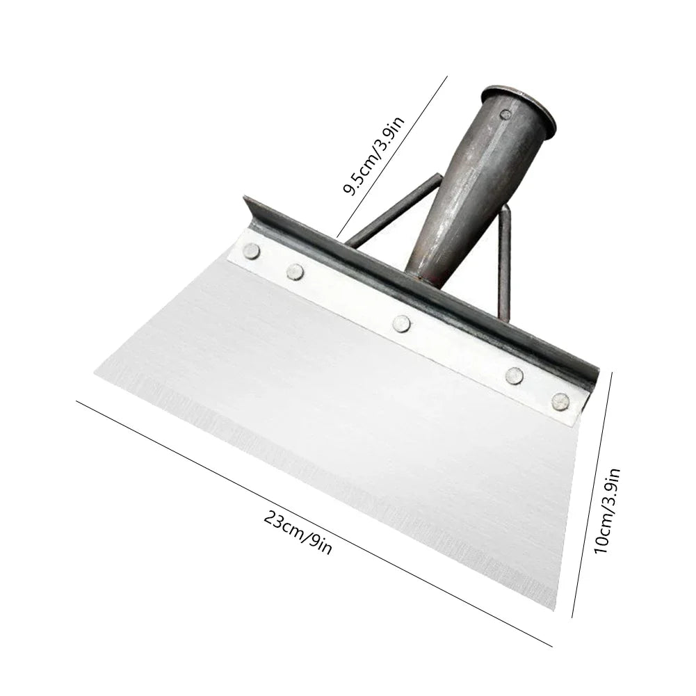 Multifunctional Outdoor Garden Shovel Manganese Steel Flat Shovel Deicing Remove Manure Shovel Planting Weeding Farm Tool
