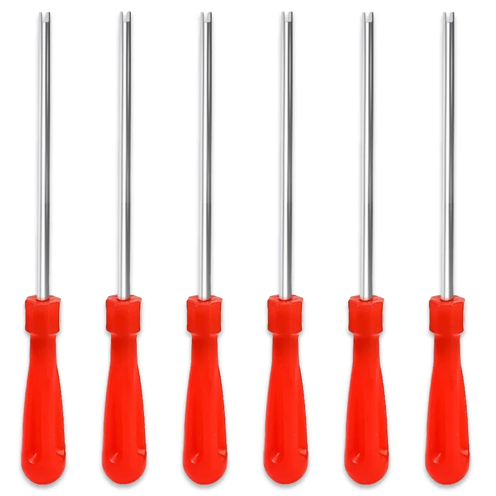 Car Valve Core Screwdriver Wrench Universal Auto Bicycle Wheel Tire Valve Stem Core Remover Valve Core Install Disassembly Tools