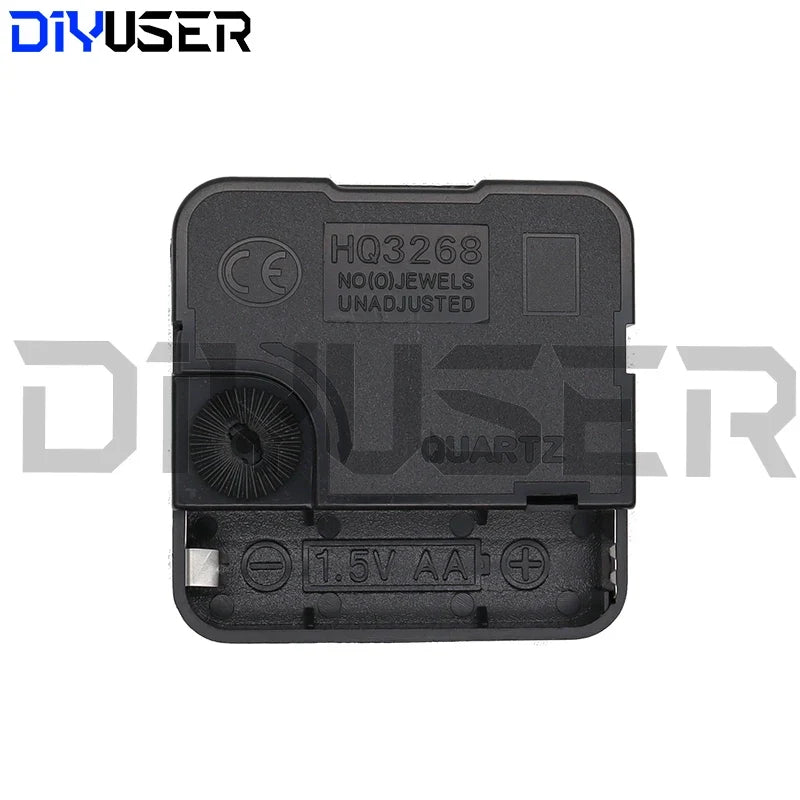 HQ3268 Professional And Practical Quartz Wall Clock Movement Mechanism DIY Repair Tool Parts Kit with Red Hands