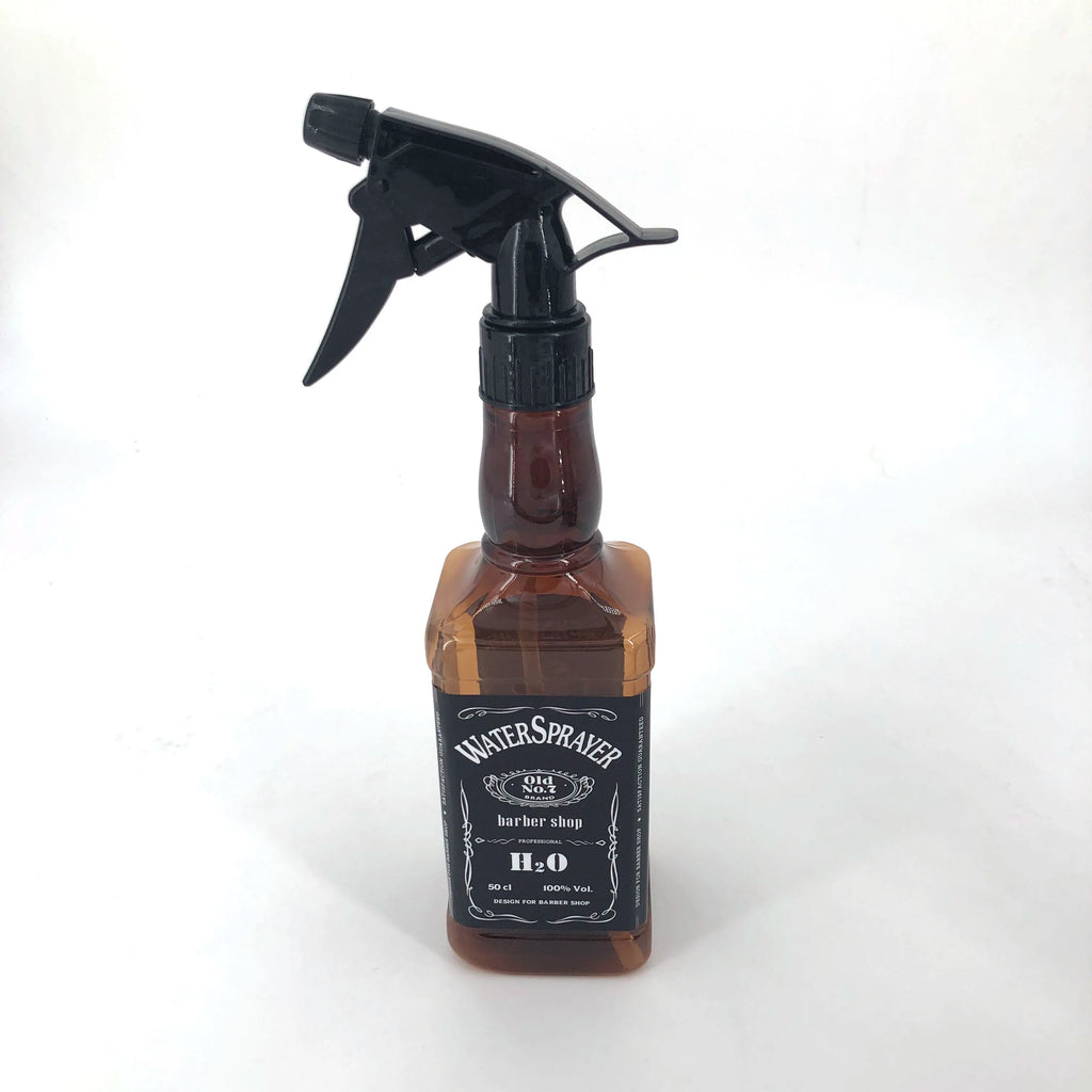 500ML/650ML Hairdressing Spray Bottle Salon Barber Hair Tools Water Sprayer Retro Whiskey Oil Head Watering Can