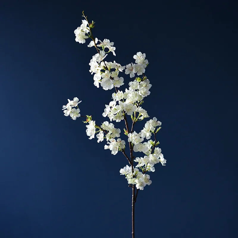 109cm Silk Artificial Flowers Fake Cherry Blossom Long Branch Wedding Arch Party Backdrop Home Wall Decor Accessories Photo Prop