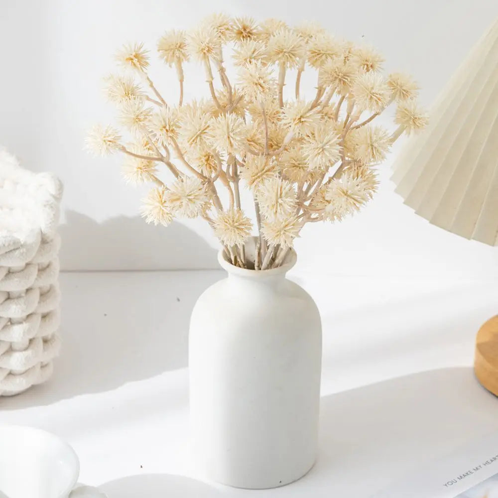 Artificial Plants Spike ball Hot sale Wedding Bride Bouquet Home Vase Garden Dining Table Indoor Outdoor Diy Gift Box Decor