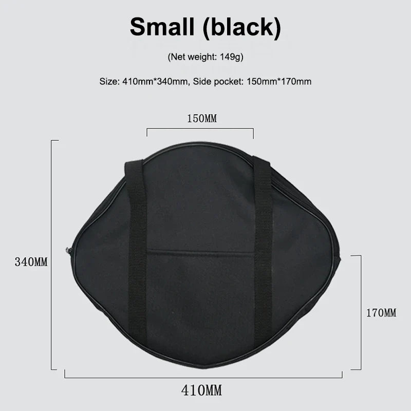 600D Oxford Grill Pan Storage Pouch Caryying Case Bag Waterproof Grilling Pan Pouch Skillet Bag Outdoor BBQ Tool For Kitchen
