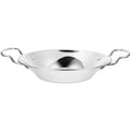 Dry Pot Double Handle Stainless Steel Wok Round Cooking Pan For Home Kitchen Hot Pot Seafood Vegetable Multi-Function