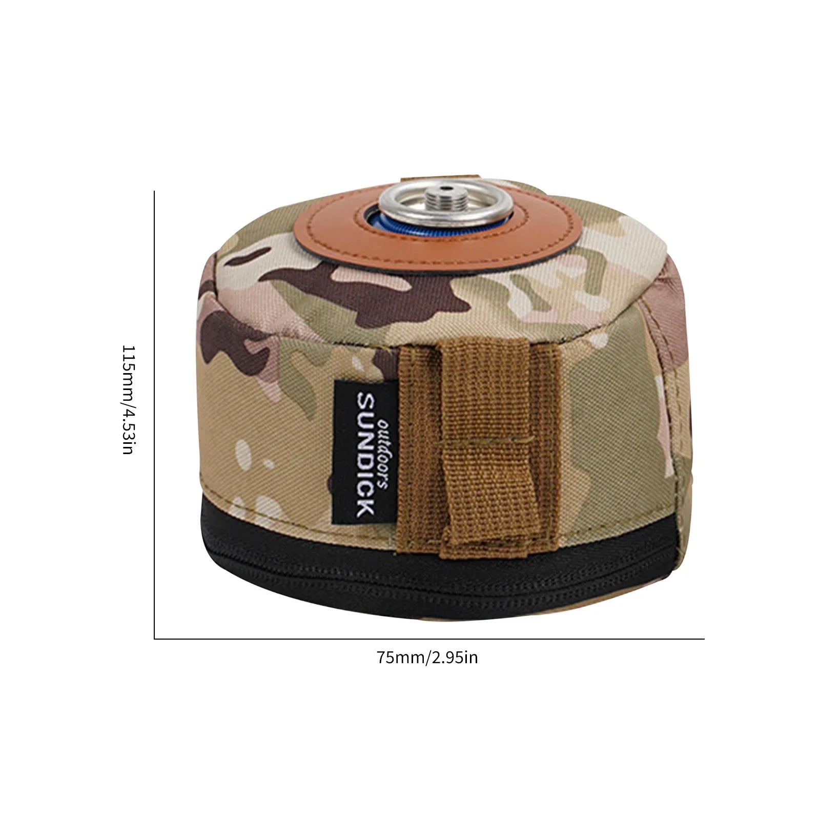 Camping Gas Tank Case BBQ Gas Canister Protective Cover Picnic Fuel Cylinder Protective Bag Outdoor Camping Equipment