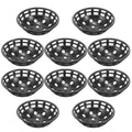 10pcs Planter Hole Mesh Mat Breathable Drainage Gasket For Flower Pot Bottom Prevent Soil Leakage Plastic Mesh Pad Garden Plant