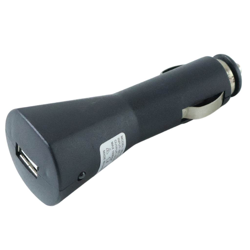12v Single Usb Car Charger Adapter For Mobile Charging (1 Pc)