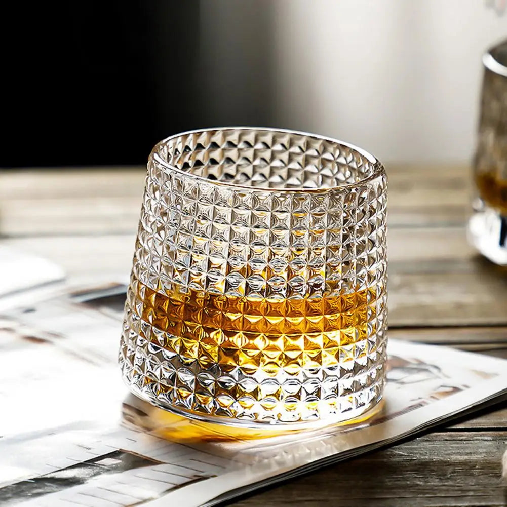 Glass Coffee Cup Whiskey Glass Liquor Spirits Wine Glass Japanese Style Drinking Glasses Transparent Tumbler Glass Mug Bar Cup