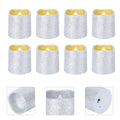 12pcs Glitter Electric Lights Flameless Led Candles For Wedding Christmas Party Home Cafe Bar Decorations Lighting