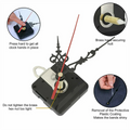 Newest  31MM Long Shaft DIY Quartz Clock Movement Mechanism Hands Wall Quartz Clock Repair Tool Parts Replacement Hot