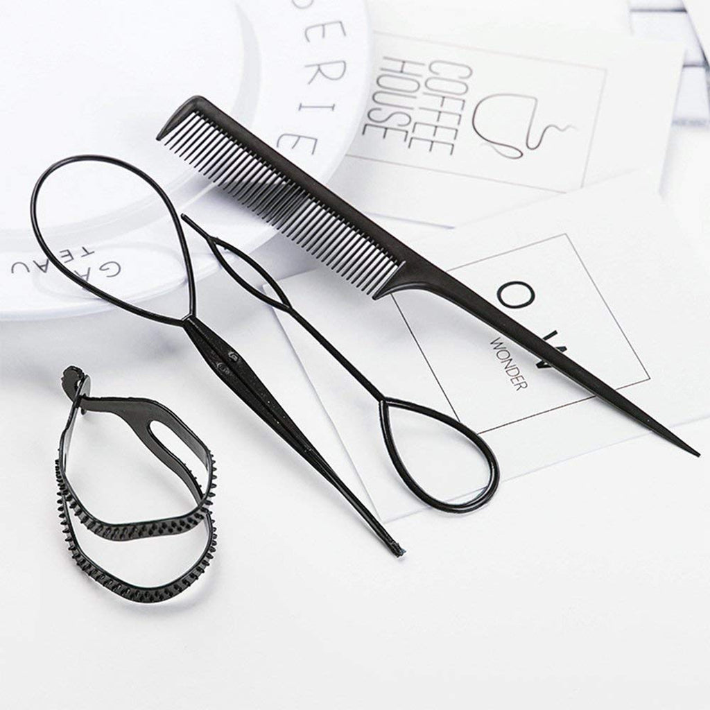 Multi Purpose 4 In 1 Hair Styling Tool Kit