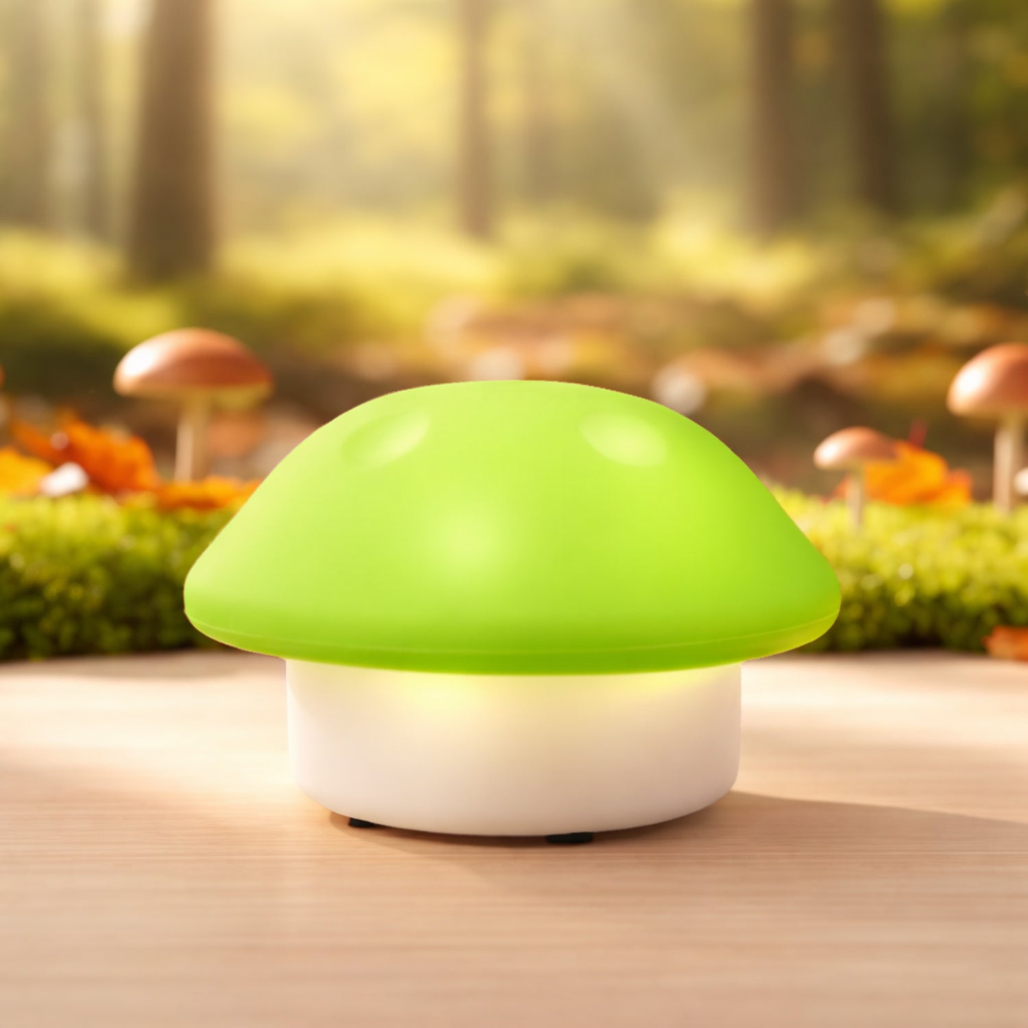 Cute Mushroom Shape Led Night Lamp (1 Pc)