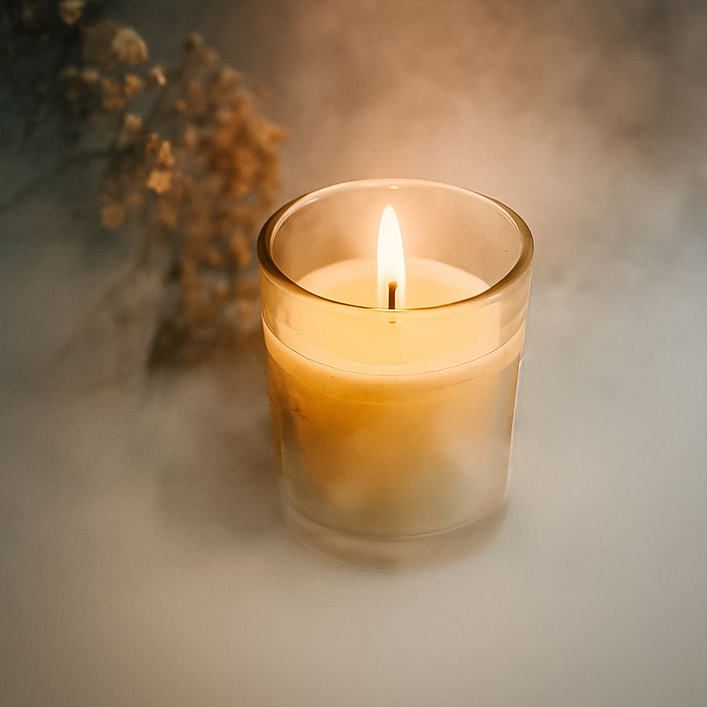 Inlief Scented Votive Jar Candle In Glass  Sweet Dreams Soy Blend Candle (50 Gm)