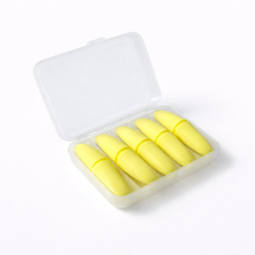 Soft Foam Noise Reduction Ear Plugs (5 Pair Pack)