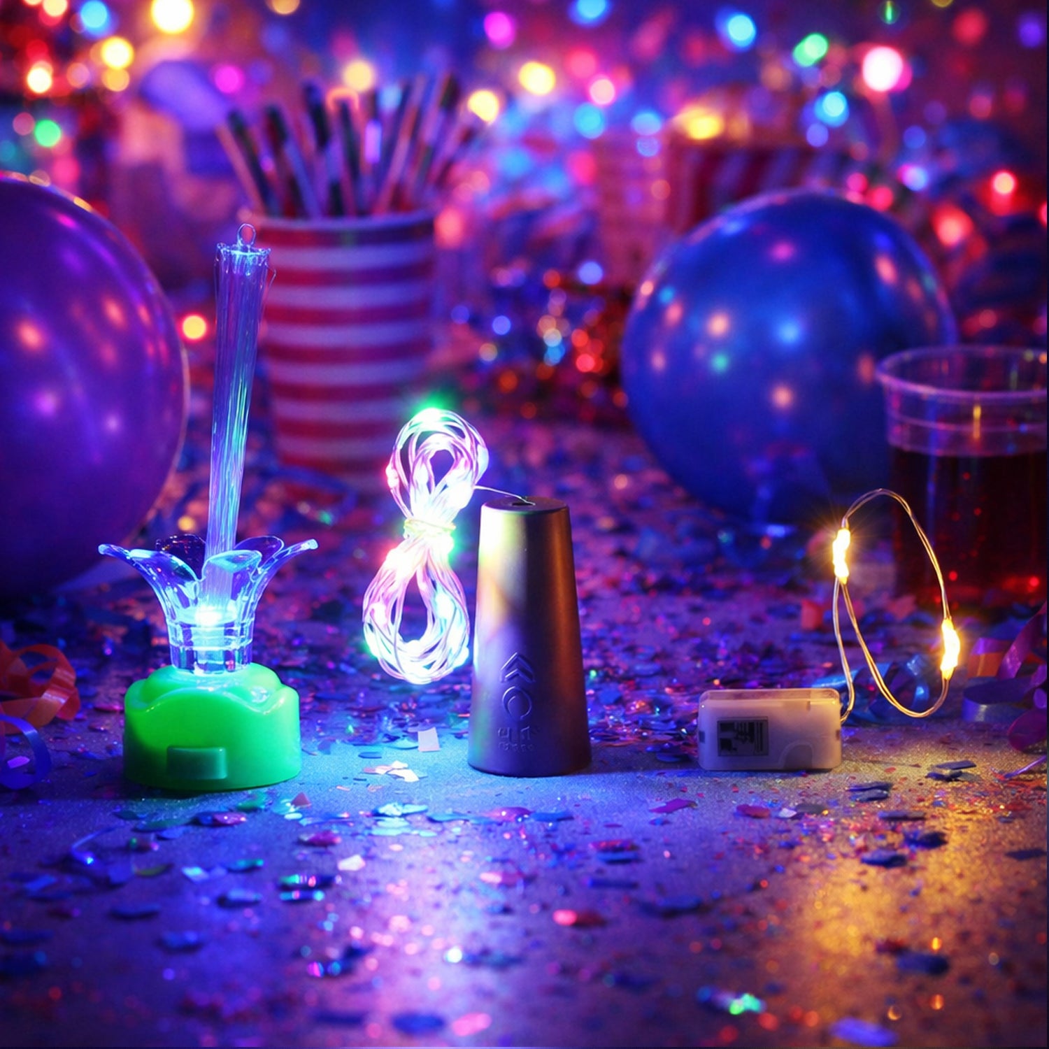 3 In 1 Decorative Led Party Light Combo Set