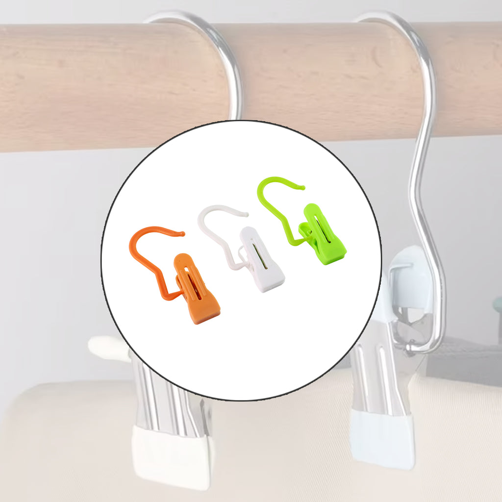 Multipurpose Hanging Hook Clip (1 Pc Mix Color)
