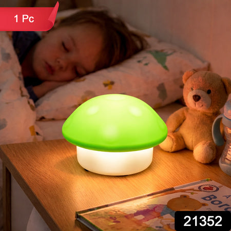 Cute Mushroom Shape Led Night Lamp (1 Pc)