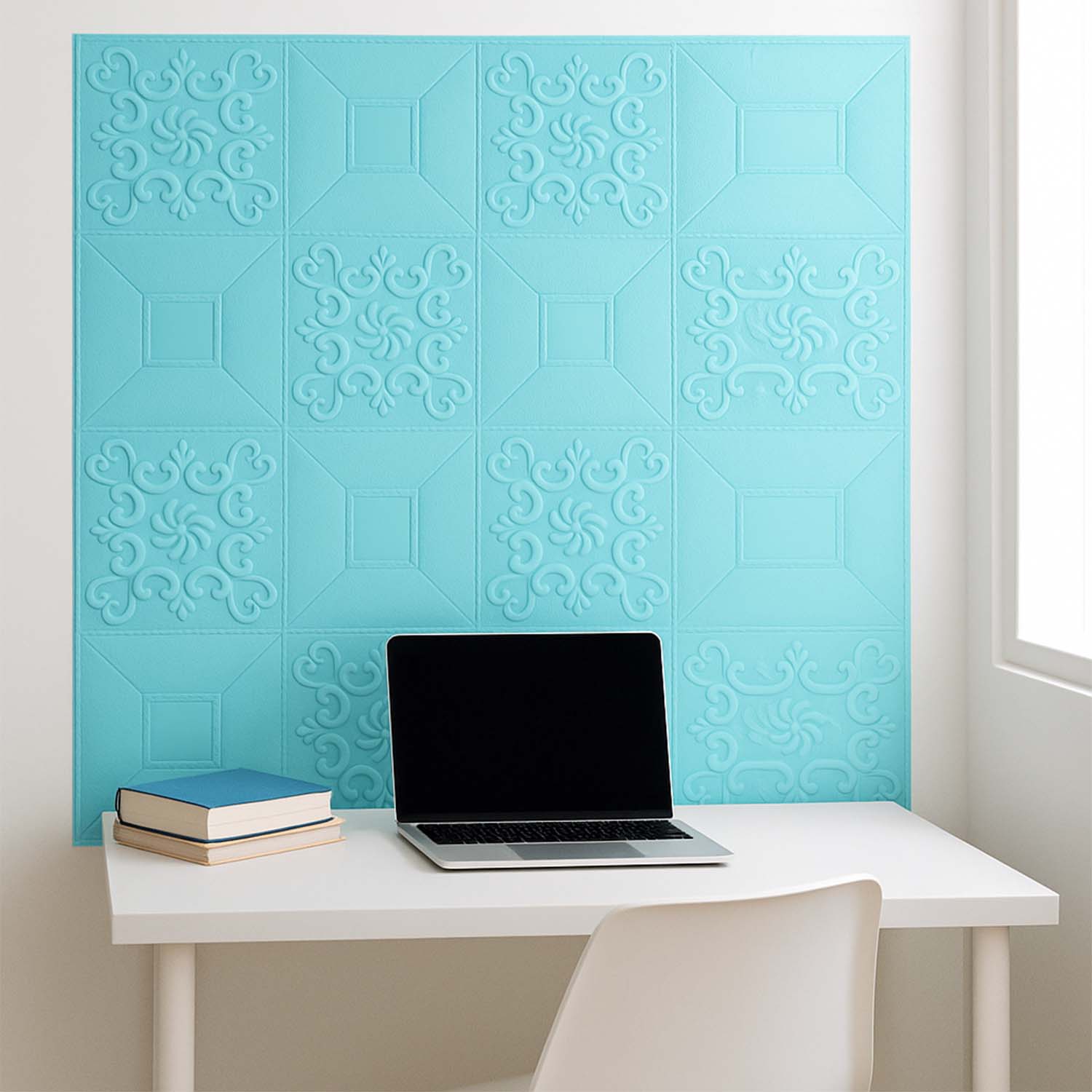 Wallpaper 3d Foam Wallpaper Sticker Panels (70 X 70 Cm  1 Pc)