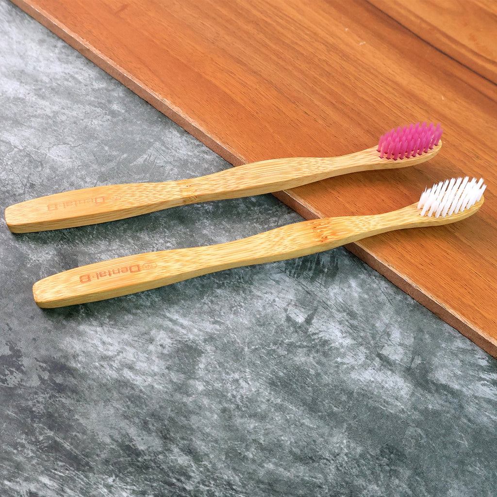 Cute Ladybug Toothbrush Holder With Toothbrush Combo Set