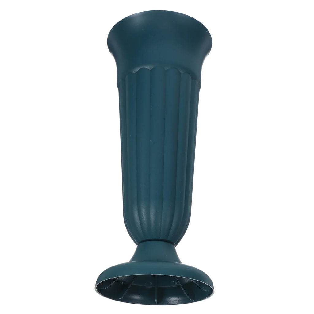 Cemetery Vase Delicate PP Grave Flower Holder Perfect Gift Choice for Funerals Cemeteries Lawn Garden Cemetery Vases for Grave