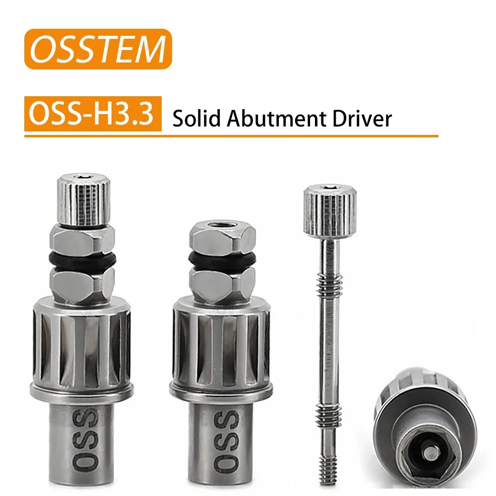 ITI Straumann Dentium Osstem Accessories Dental Implant Screw Driver Open Closed Tray Analog RC NC Cap
